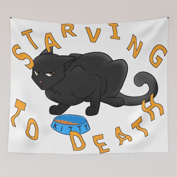 Item preview, STARVING TO DEATH designed and sold by TaterTittles.