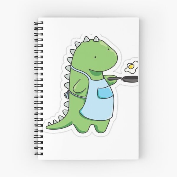 Item preview, Cute Drawing of a Chef Dinosaur  designed and sold by NivyasArtistry.