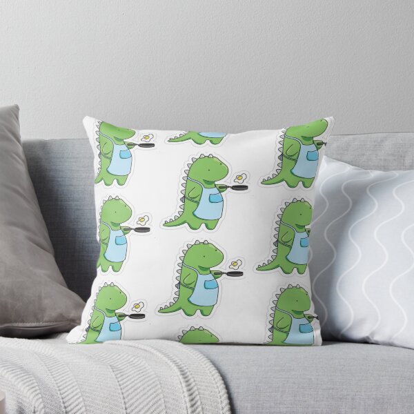 Item preview, Cute Drawing of a Chef Dinosaur  designed and sold by NivyasArtistry.