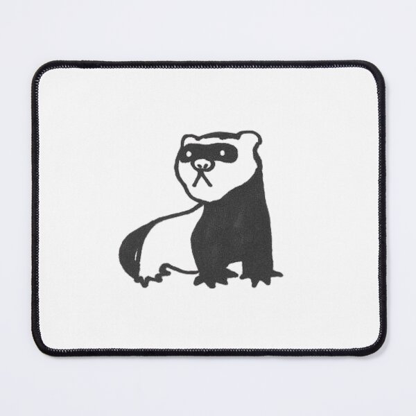 Item preview, badly drawn ferret designed and sold by hanakinart.