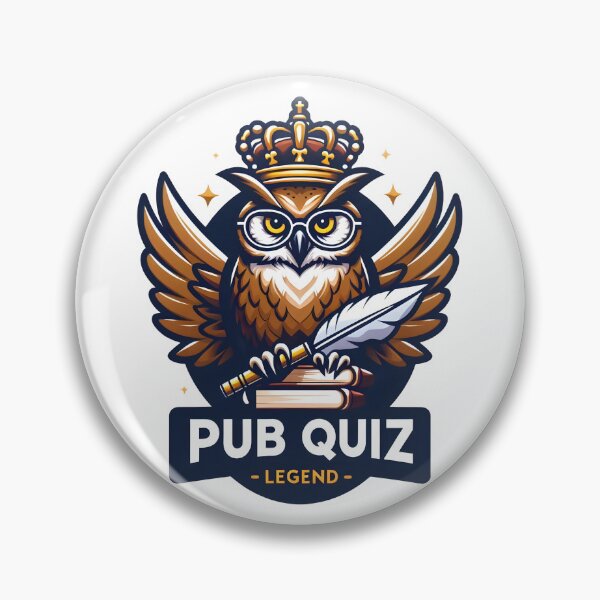 Item preview, Wise Owl Pub Quiz Legend Design - Trivia / Pub Quiz Champion Art. designed and sold by The-T-In-Retro.
