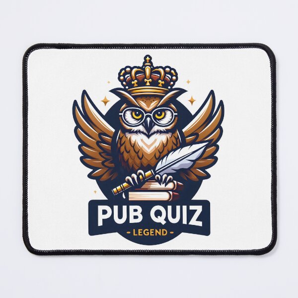 Item preview, Wise Owl Pub Quiz Legend Design - Trivia / Pub Quiz Champion Art. designed and sold by The-T-In-Retro.