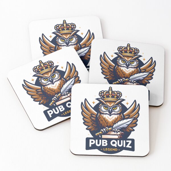 Item preview, Wise Owl Pub Quiz Legend Design - Trivia / Pub Quiz Champion Art. designed and sold by The-T-In-Retro.