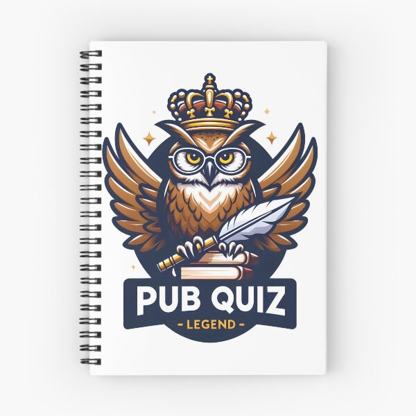 Item preview, Wise Owl Pub Quiz Legend Design - Trivia / Pub Quiz Champion Art. designed and sold by The-T-In-Retro.