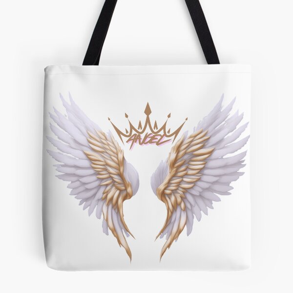 Item preview, Golden Angel Wings with Crown designed and sold by ✨AngelaCreates✨.