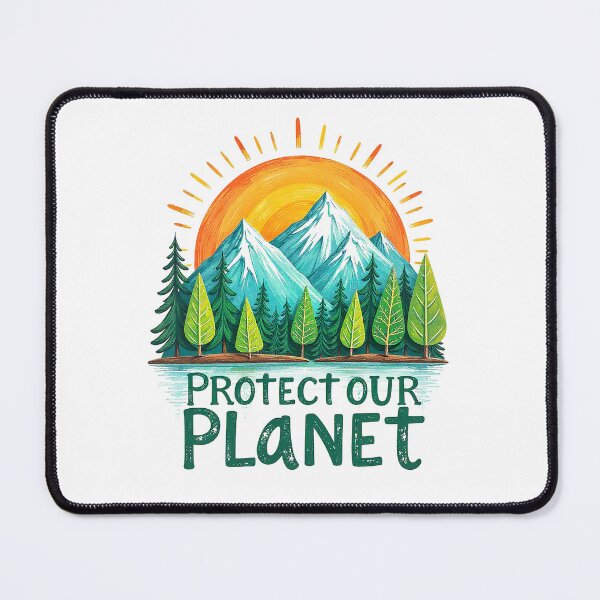 Item preview, Protect Our Planet – Eco Friendly Earth Awareness T-Shirt designed and sold by Design-Pro-21.
