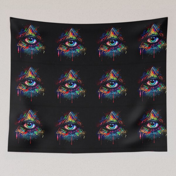 Item preview, Chromatic All-Seeing Eye – Awakening Spectrum designed and sold by LINGLYPHIX.