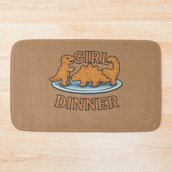Item preview, Girl Dinner Dinosaur Chicken Nuggets designed and sold by FrictionMaxxing.