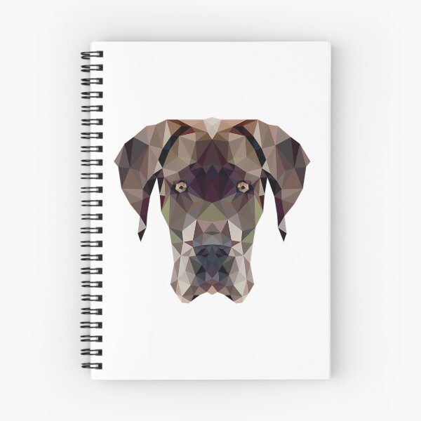 Item preview, Geometric Great Dane – Low Poly Dog Portrait designed and sold by Viepenny.