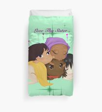 Love Thy Sister Duvet Cover