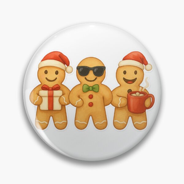 Item preview, Gingerbread Cookies – Cute Christmas Sticker Set designed and sold by MikolajBolek.