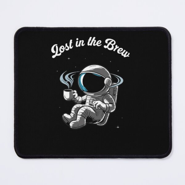 Item preview, Lost in the Brew – Coffee Astronaut Space designed and sold by vvcreativedesigns.