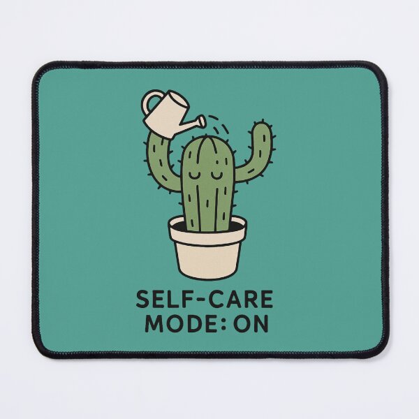 Item preview, Self Care Cactus – Cute Plant Design designed and sold by LiLeDesigns.