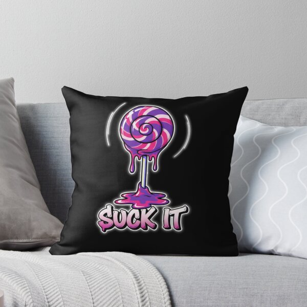Item preview, Black lollipop in a circle with "Suck It" designed and sold by WeranovDesign.