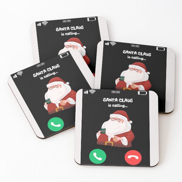 Item preview, Santa Is Calling Funny Christmas Design Gift Idea designed and sold by Peitaaa121.