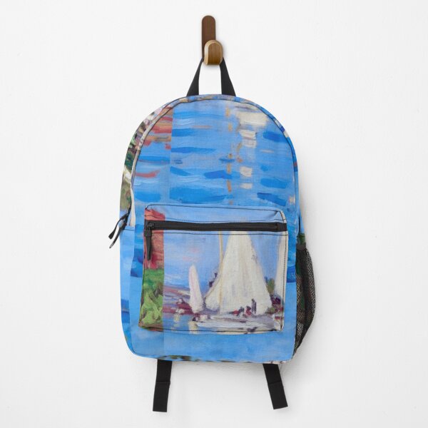 Item preview, Claude Monet Regatta at Argenteuil designed and sold by Vicky Brago-Mitchell®.
