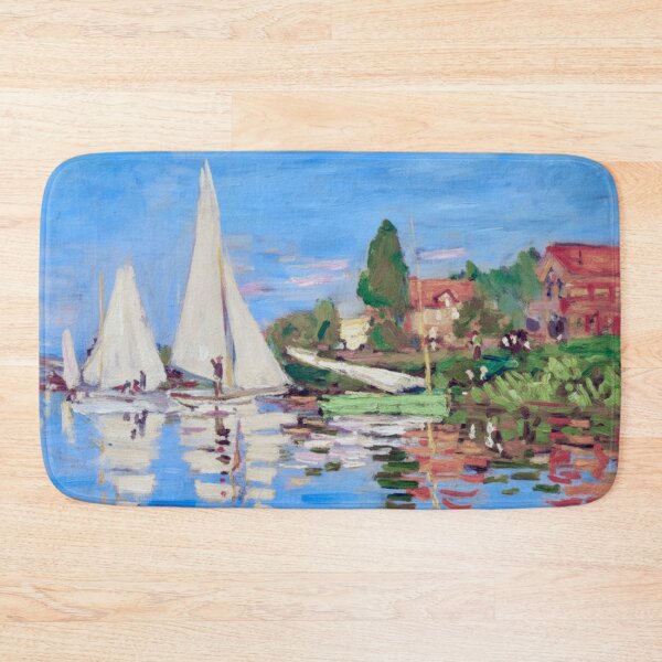 Item preview, Claude Monet Regatta at Argenteuil  designed and sold by Vicky Brago-Mitchell®.