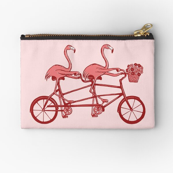 Flamingo Zipper Pouches for Sale