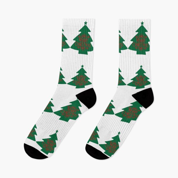 Artikelvorschau, Minimalist Christmas Tree Shape with Decorative Typography entworfen und verkauft von HorizonStores.
