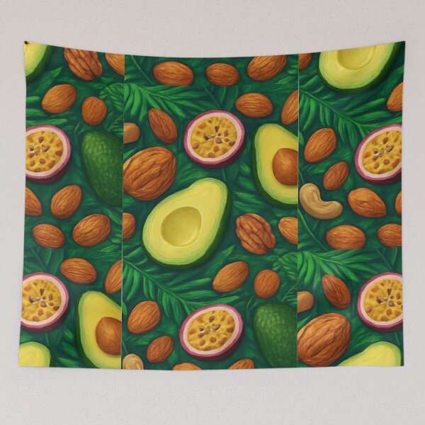 Item preview, AVOCADO PASSION AND NUTS designed and sold by Fabrifrank.
