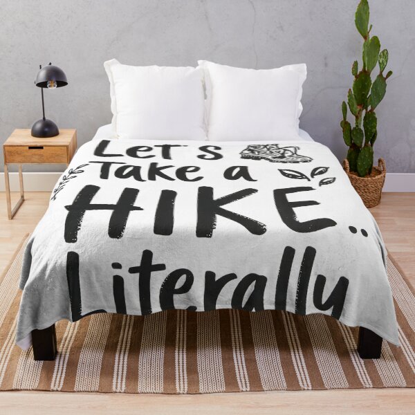 Item preview, Let’s Take a Hike Literally Playful Hiking colorful designed and sold by Classy-Artist.