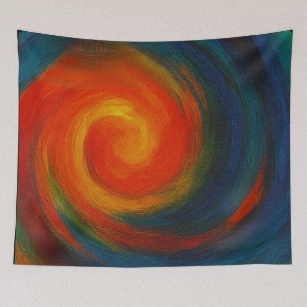 Item preview, Vivid Color Spiral Inspired by Nature designed and sold by AzizamWorks.