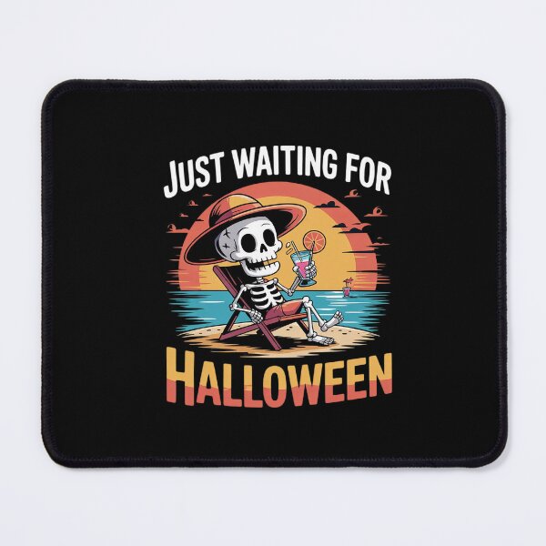 Item preview, Just Waiting for Halloween Skeleton Spooky Summerween 5 designed and sold by ClassicAnthony.