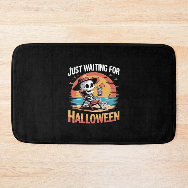 Item preview, Just Waiting for Halloween Skeleton Spooky Summerween 5  designed and sold by ClassicAnthony.