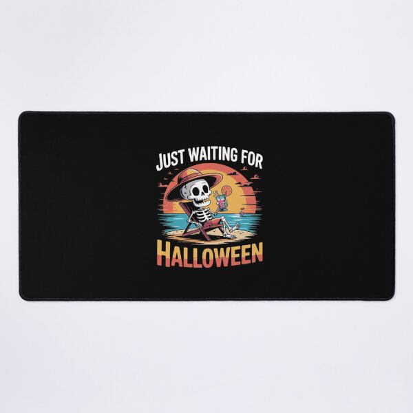 Item preview, Just Waiting for Halloween Skeleton Spooky Summerween 5 designed and sold by ClassicAnthony.
