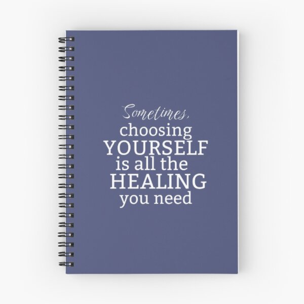 Item preview, Sometimes choosing yourself is all the healing you need self care tshirt design designed and sold by neliswaj.