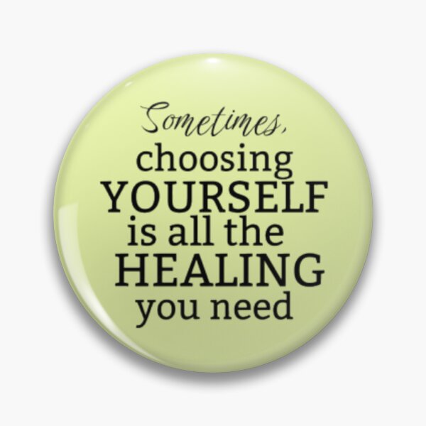 Item preview, Sometimes choosing yourself is all the healing you need self care tshirt design designed and sold by neliswaj.