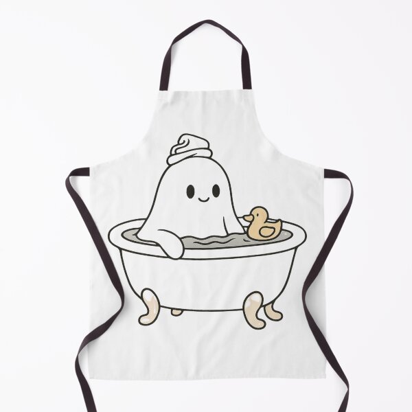 Item preview, Ghost Bath Time – Cute Relaxing Design designed and sold by LiLeDesigns.