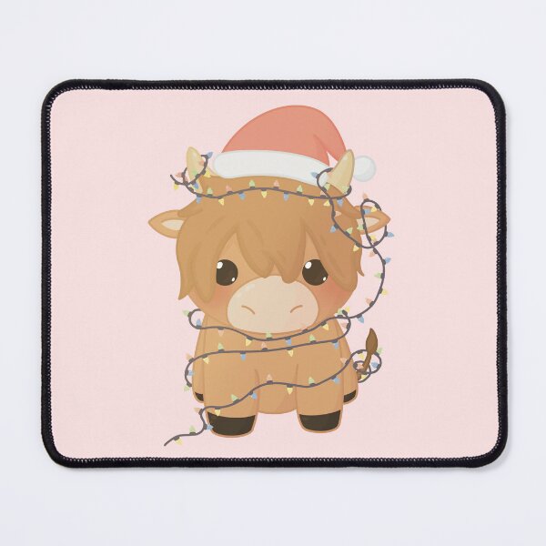 Item preview, Christmas Hairy Coo, highland cow, scottish cow designed and sold by Kimspirationcrafts.