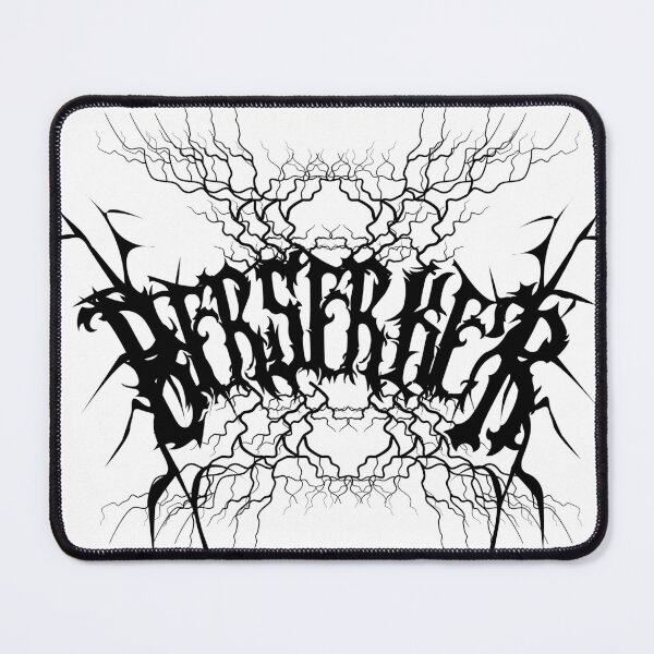 Item preview, BERSERKER — Lightning warrior - Rock x Gym x Streetwear Aesthetic - Black Logo designed and sold by Gary-Shop.