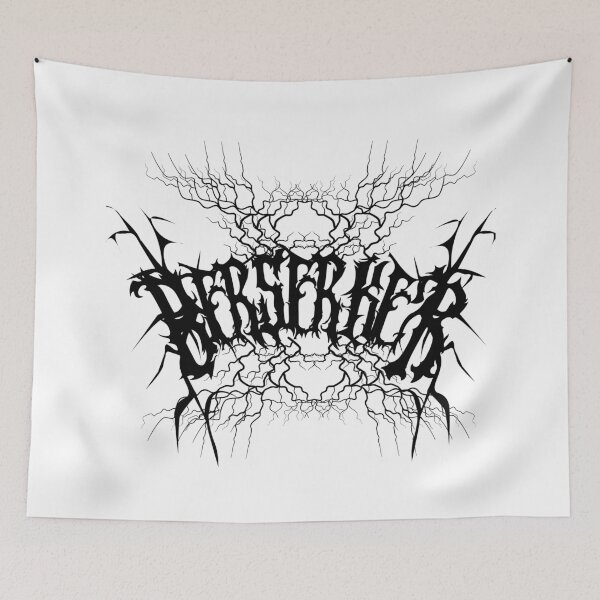 Item preview, BERSERKER — Lightning warrior - Rock x Gym x Streetwear Aesthetic - Black Logo designed and sold by Gary-Shop.