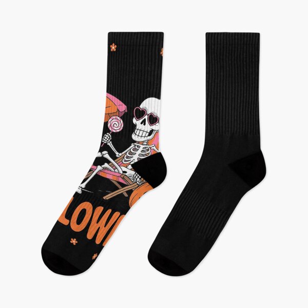 Item preview, Just Waiting for Halloween Skeleton Spooky Summerween 15  designed and sold by ClassicAnthony.