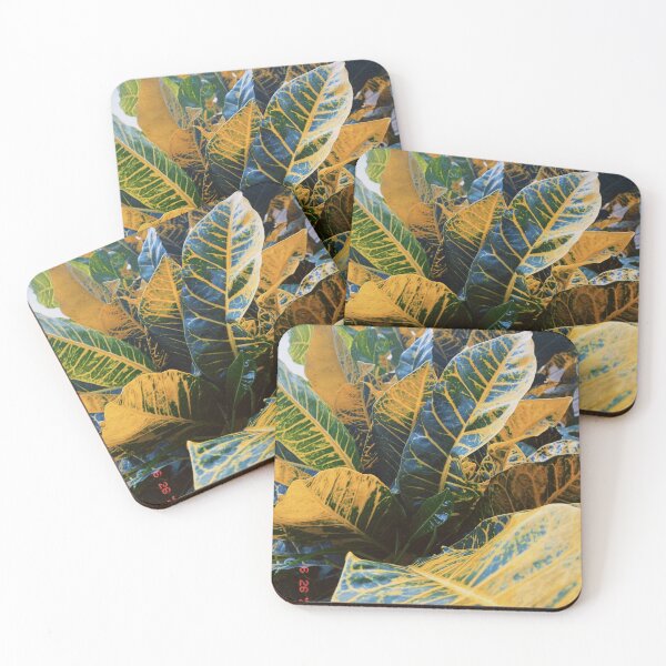 Item preview, Golden Croton Foliage designed and sold by Prints&Pics.