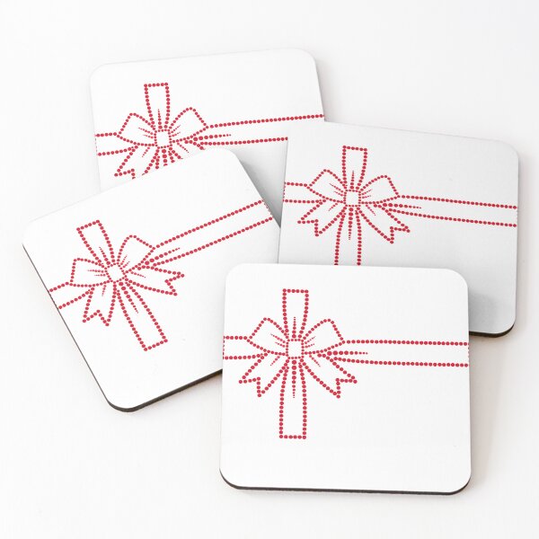 Item preview, Holiday Bow Dot Art designed and sold by Cardiff Creative.