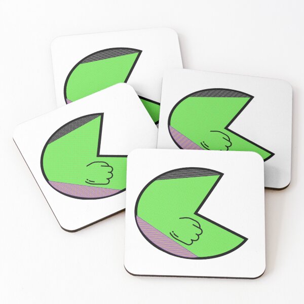 Item preview, Green Rage Chomper - 8 BITS OF GLORY™ designed and sold by 8 BITS OF GLORY™.