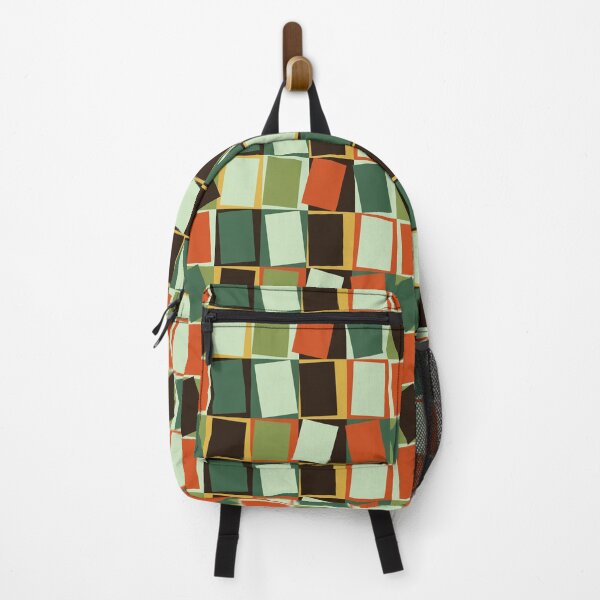 Item preview, Jumbled Patchwork of Green & Orange designed and sold by wickedpretty.