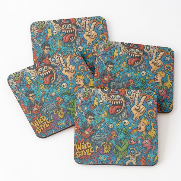 Item preview, Graffiti Street Art – Wild Music Style designed and sold by LiLeDesigns.