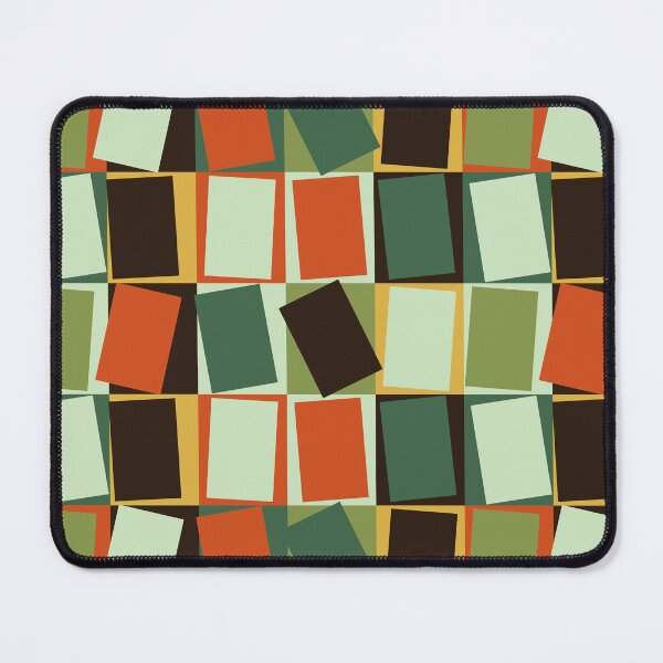 Item preview, Jumbled Patchwork of Green & Orange designed and sold by wickedpretty.