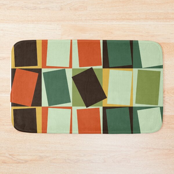 Item preview, Jumbled Patchwork of Green & Orange designed and sold by wickedpretty.