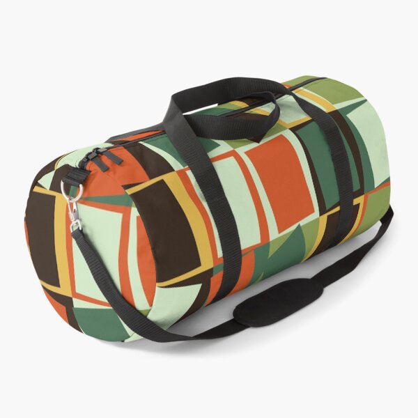 Item preview, Jumbled Patchwork of Green & Orange designed and sold by wickedpretty.
