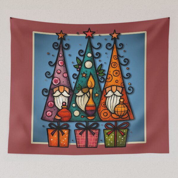 Item preview, Three Wise Gnomes designed and sold by SoLunAgua ..