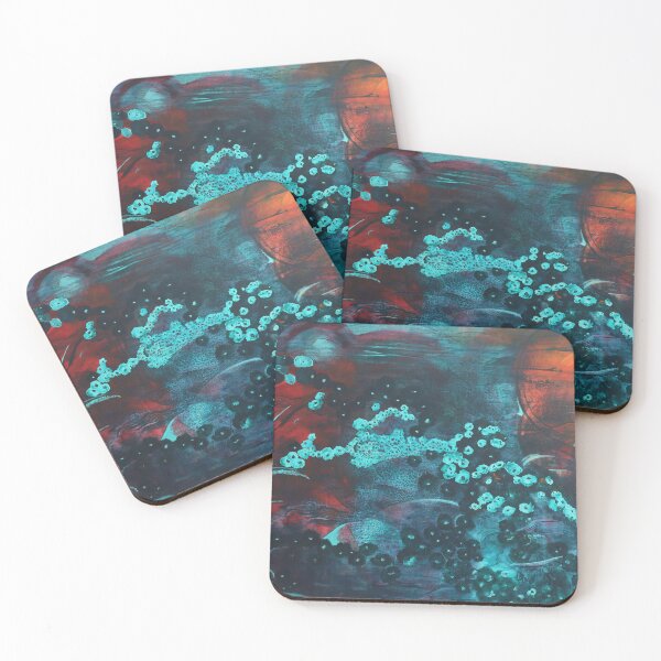 Item preview, Abstract colorful painting designed and sold by TessAndre.