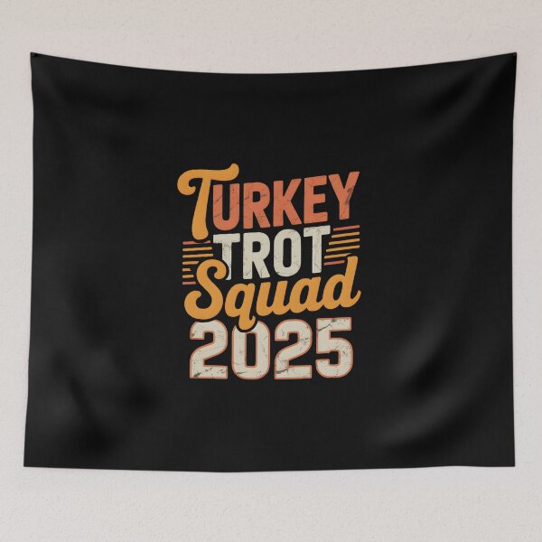 Item preview, Turkey Trot Squad 2025 designed and sold by Millsoft.