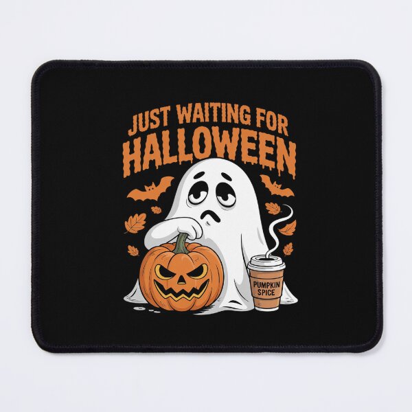 Item preview, Just Waiting For Halloween Ghost Spooky Summer Vacation designed and sold by ClassicAnthony.