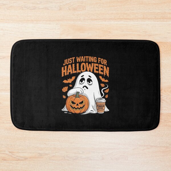 Item preview, Just Waiting For Halloween Ghost Spooky Summer Vacation  designed and sold by ClassicAnthony.
