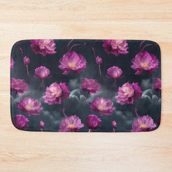 Item preview, Lush, Magenta Flowers Drift Through a Stormy, Twilight Sky designed and sold by KilianSzmid.